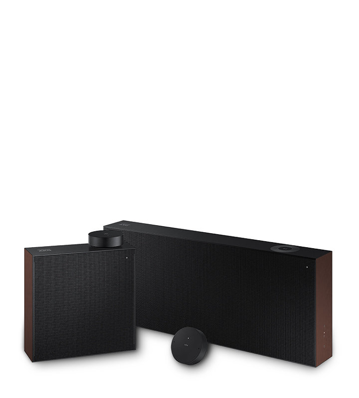 Bring studio sound to you space. Wireless Speakers