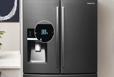 What temperature should I set my Samsung refrigerator to?