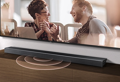 Samsung tv best sale soundbar connection