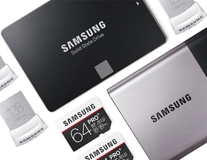 Samsung SSD, Sim Cards, and other storage options