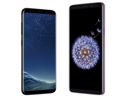 Galaxy S8/S8+ and S9/S9+ Side by side
