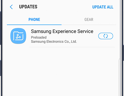 Update Apps in Galaxy Apps