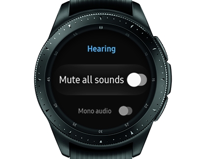 Mute all sounds on your Galaxy Watch
