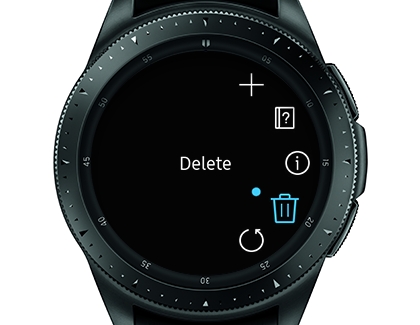 Remove a Card Using Your Watch