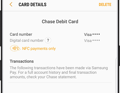Remove a Card Using Your Phone