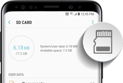 MicroSD card information MicroSD card information