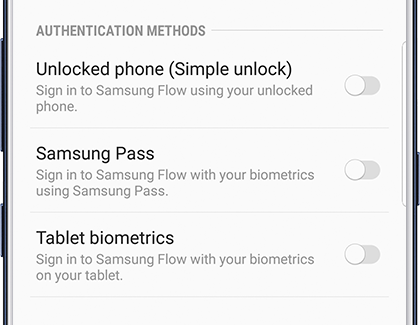 Set the Authentication Method