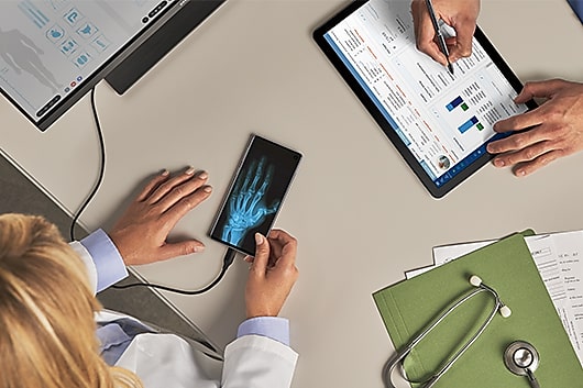 Galaxy S10 for healthcare