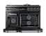 48 Inch Dual-Fuel Steam Range with Integrated Griddle