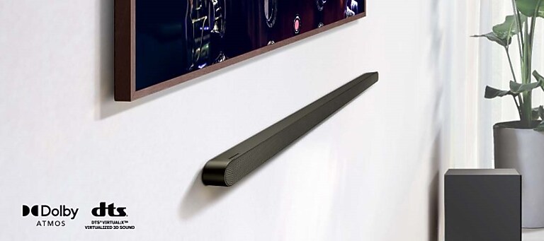 Clutter-free surround sound