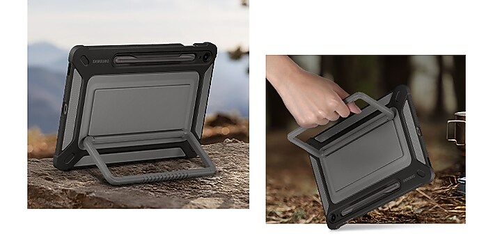 Stable stand, comfortable grip Stable stand, comfortable grip