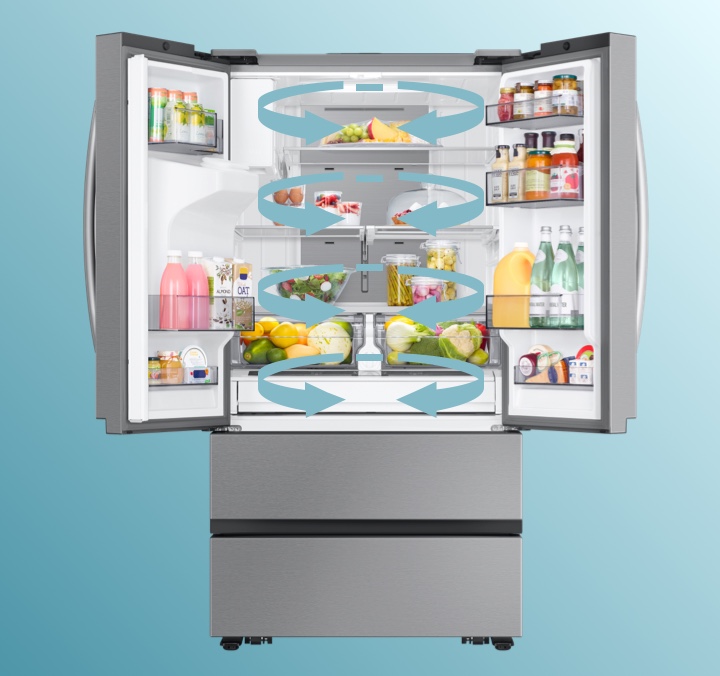 Even cooling from corner to corner