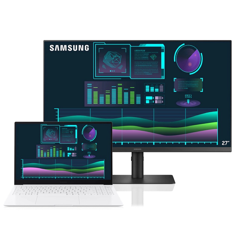 Save $279.99 per bundle with the Galaxy Book Pro i7 + 27" USB-C Monitor Bundle for business Save $279.99 per bundle with the Galaxy Book Pro i7 + 27" USB-C Monitor Bundle for business