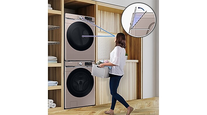 Closet-Depth Fit* Large 4.5 cu. ft. Capacity Closet-Depth Fit* Large 4.5 cu. ft. Capacity