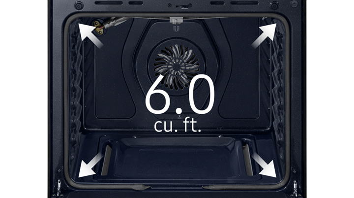 Large Oven Capacity Large Oven Capacity