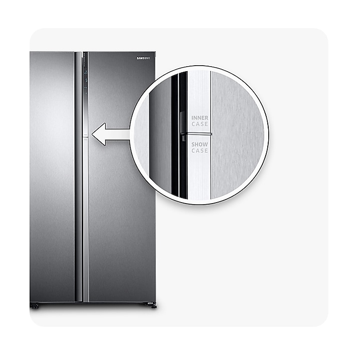 Highlight for Easy Handle to open the Inner case and Show Case doors Highlight for Easy Handle to open the Inner case and Show Case doors