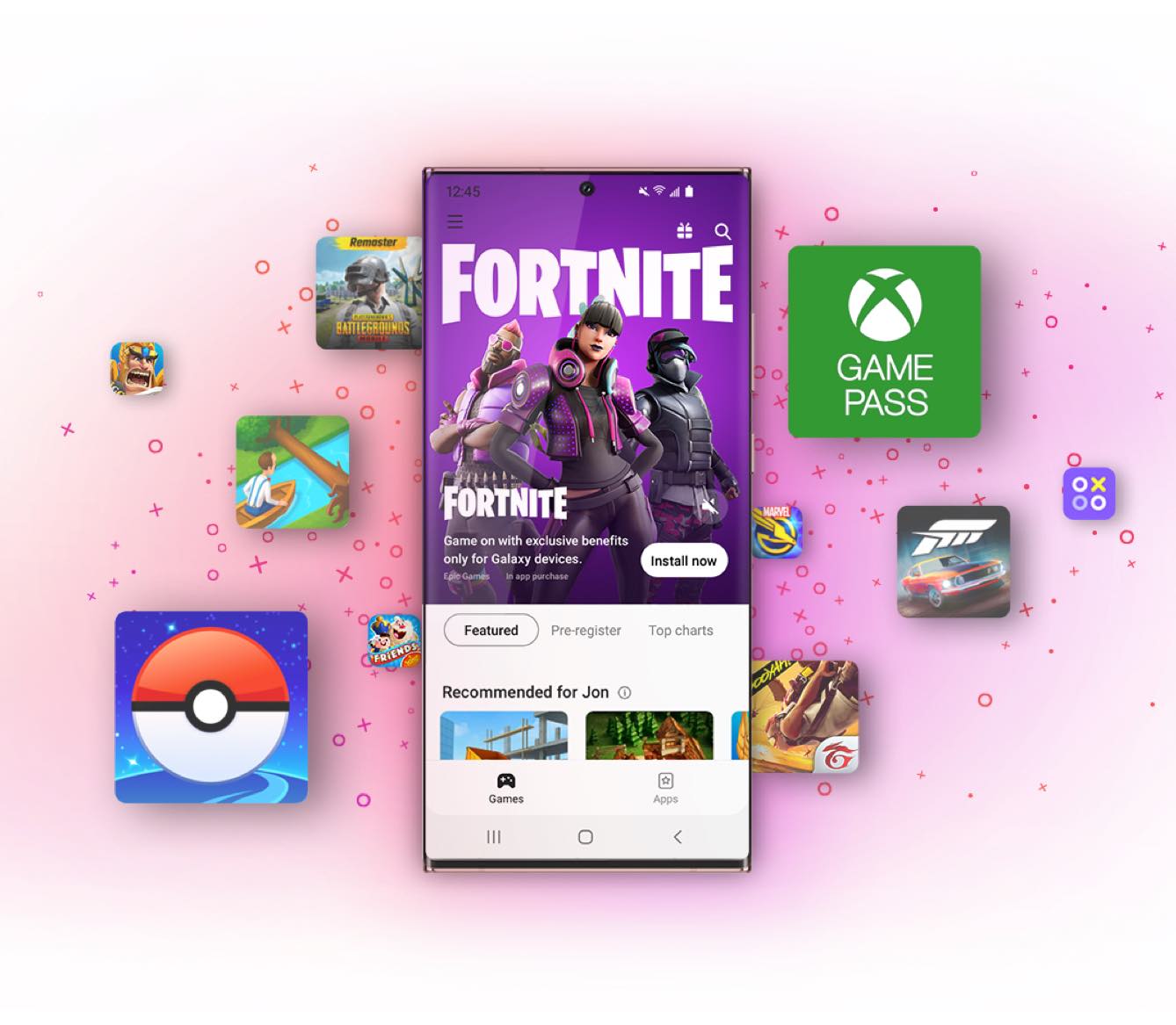 Get more. Game more. Get more. Game more.
