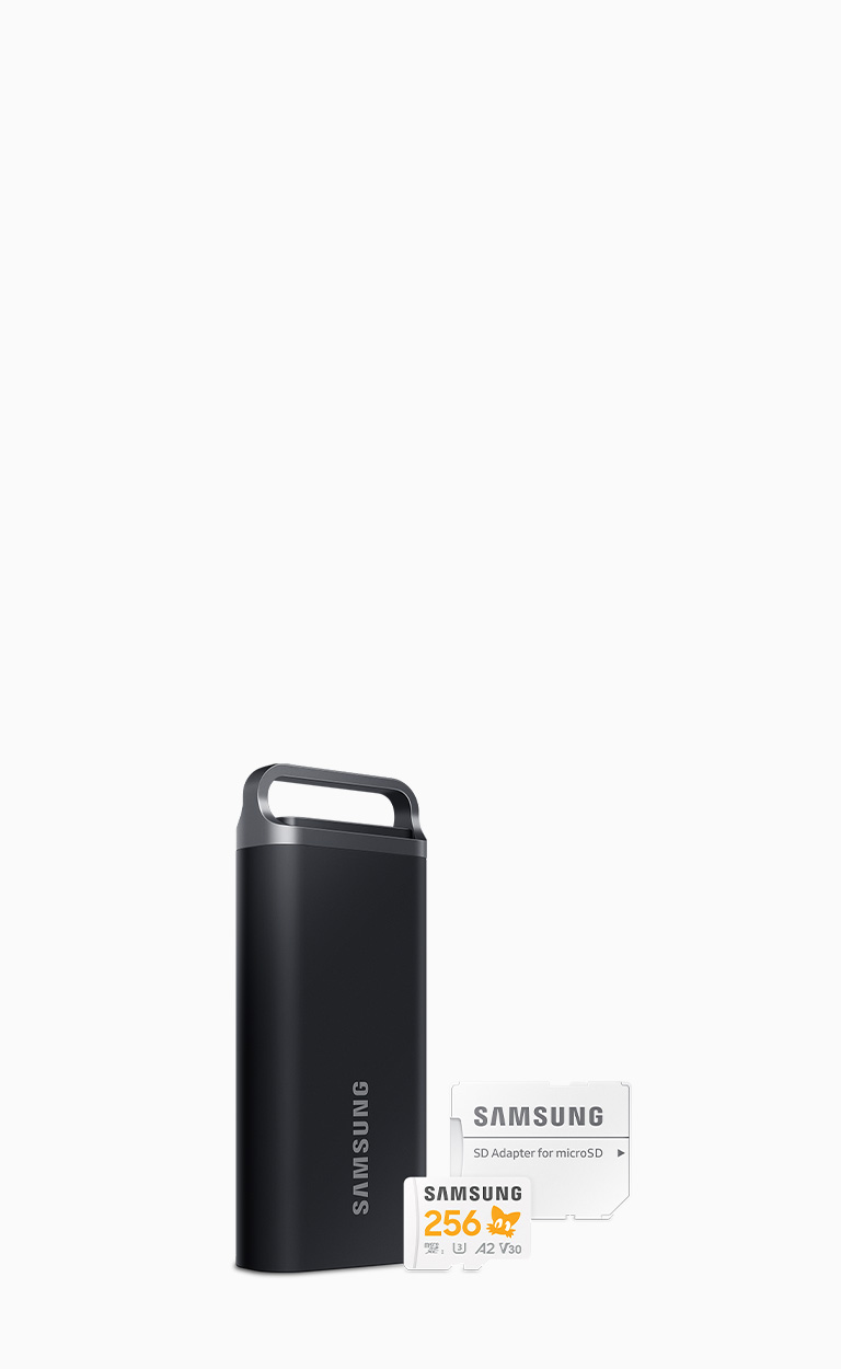 Save $95+ on Portable SSD T5 EVO 4 TB USB 3.2 Gen 1 (Black) Save $95+ on Portable SSD T5 EVO 4 TB USB 3.2 Gen 1 (Black)
