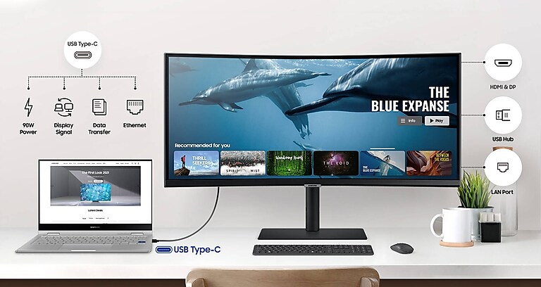 Keep your setup clean and clutter-free Keep your setup clean and clutter-free