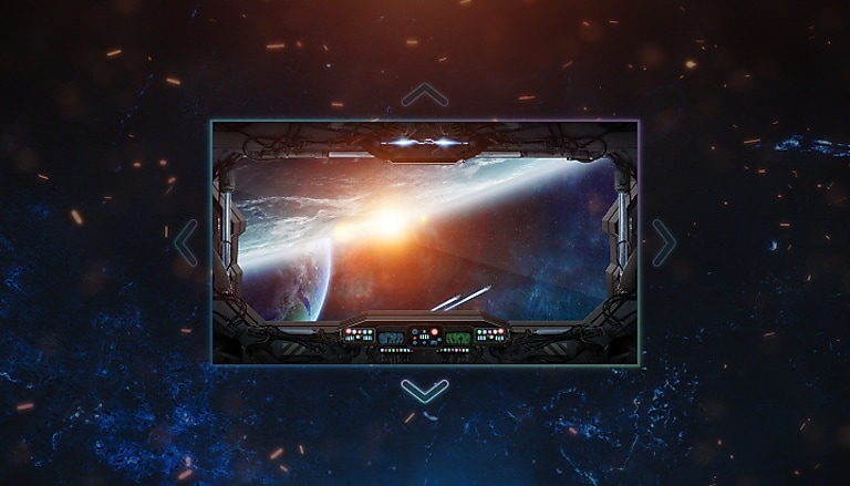 Tailor the screen to your gaming tastes Tailor the screen to your gaming tastes