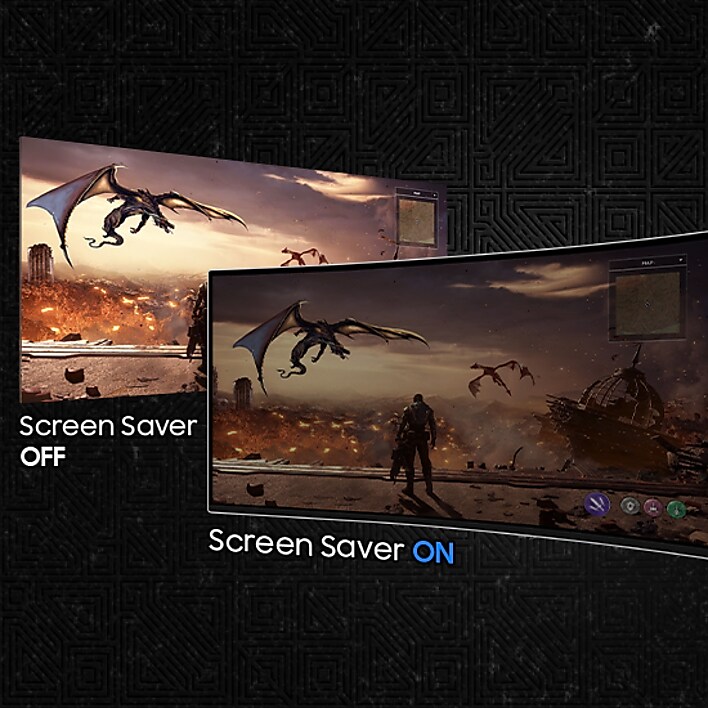 Automatic dimming during gaming breaks Automatic dimming during gaming breaks
