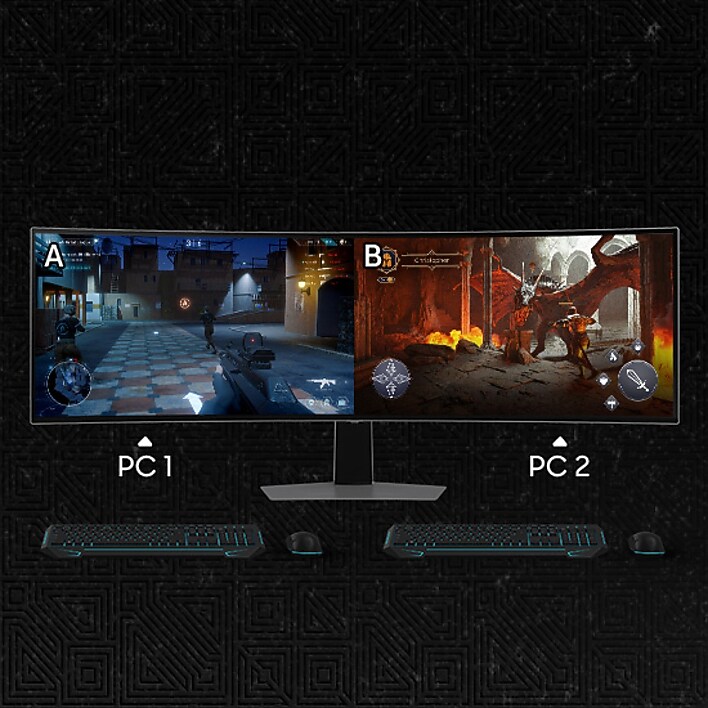 Together side-by-side in one screen: Together side-by-side in one screen: