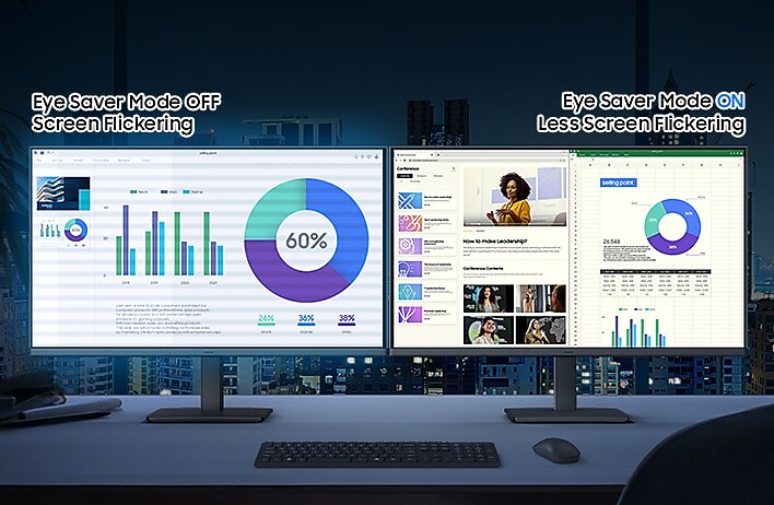 Easy on the eyes Easy on the eyes