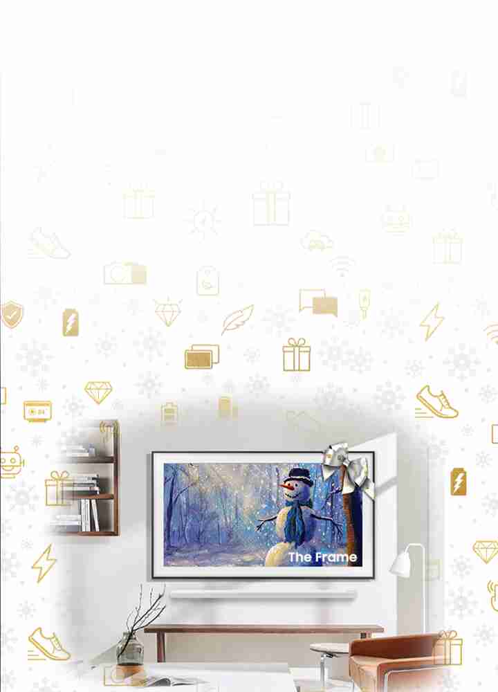Go from TV to Art Mode with The Frame Go from TV to Art Mode with The Frame