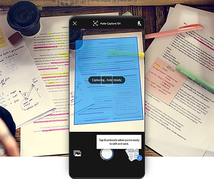 A scene of document scanning with Bixby Vision add-on service. A scene of document scanning with Bixby Vision add-on service.