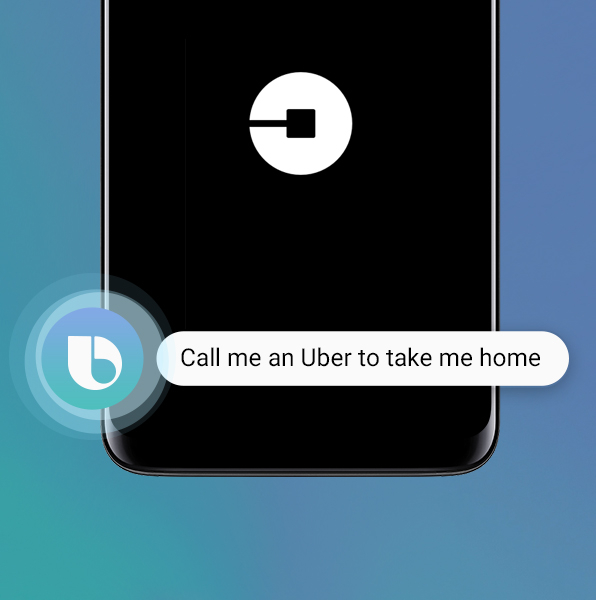 Samsung Bixby: Call an Uber Samsung Bixby: Call an Uber