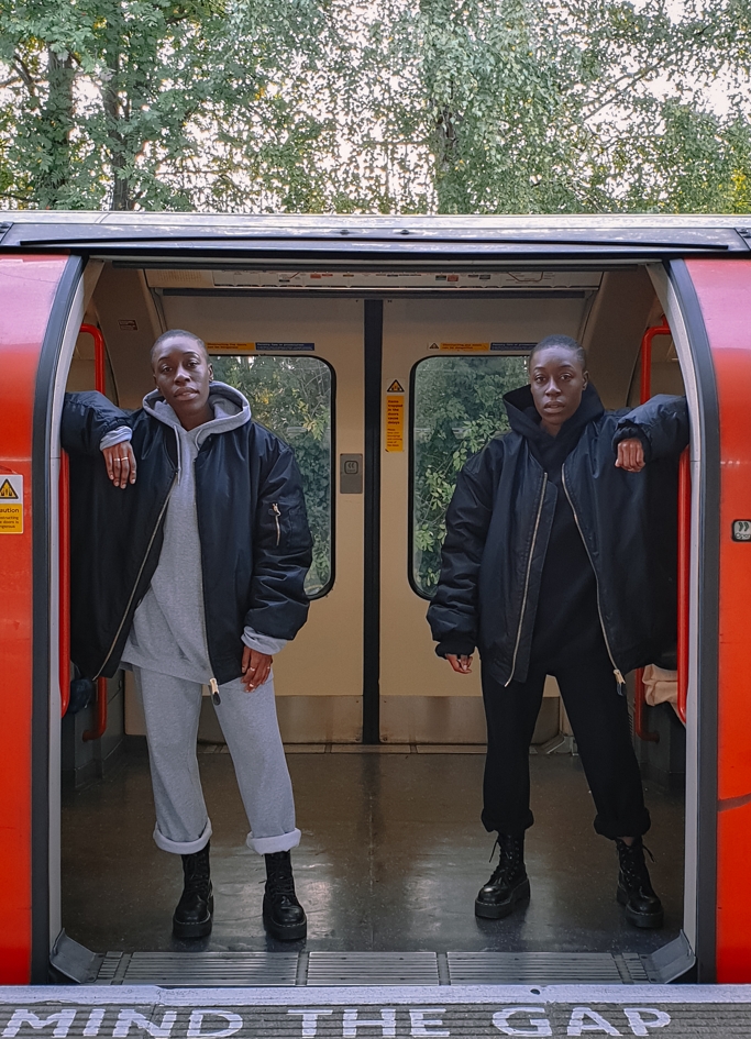 Passengers on the London tube, shot on a Samsung Galaxy phone