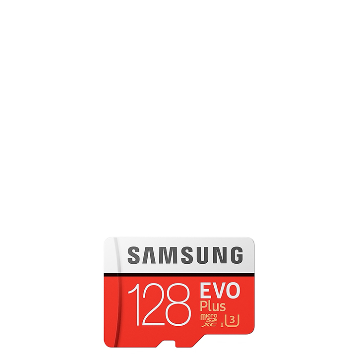 128GB EVO Memory Card MicroSDXC EVO Memory Card w/ Adapter 128GB