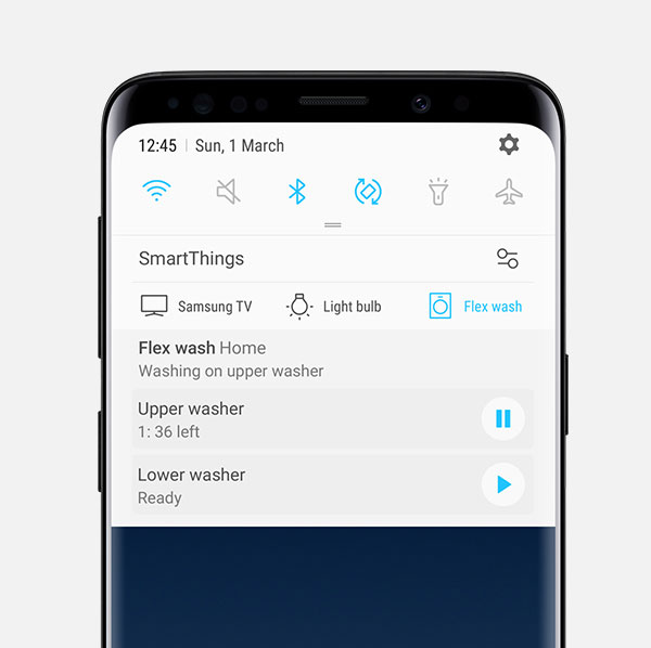 Samsung Connect: Access QuickPanel Samsung Connect: Access QuickPanel