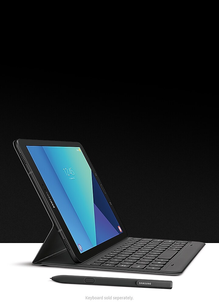 Samsung Galaxy Tab S3 with stylus and keyboard Samsung Galaxy Tab S3 with stylus and keyboard