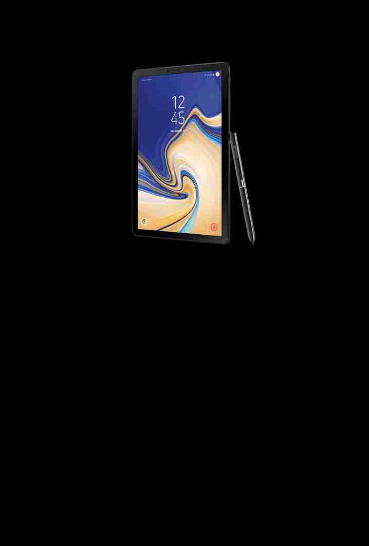 Work and play anywhere with the powerful Galaxy Tab S4. Work and play anywhere with the powerful Galaxy Tab S4.