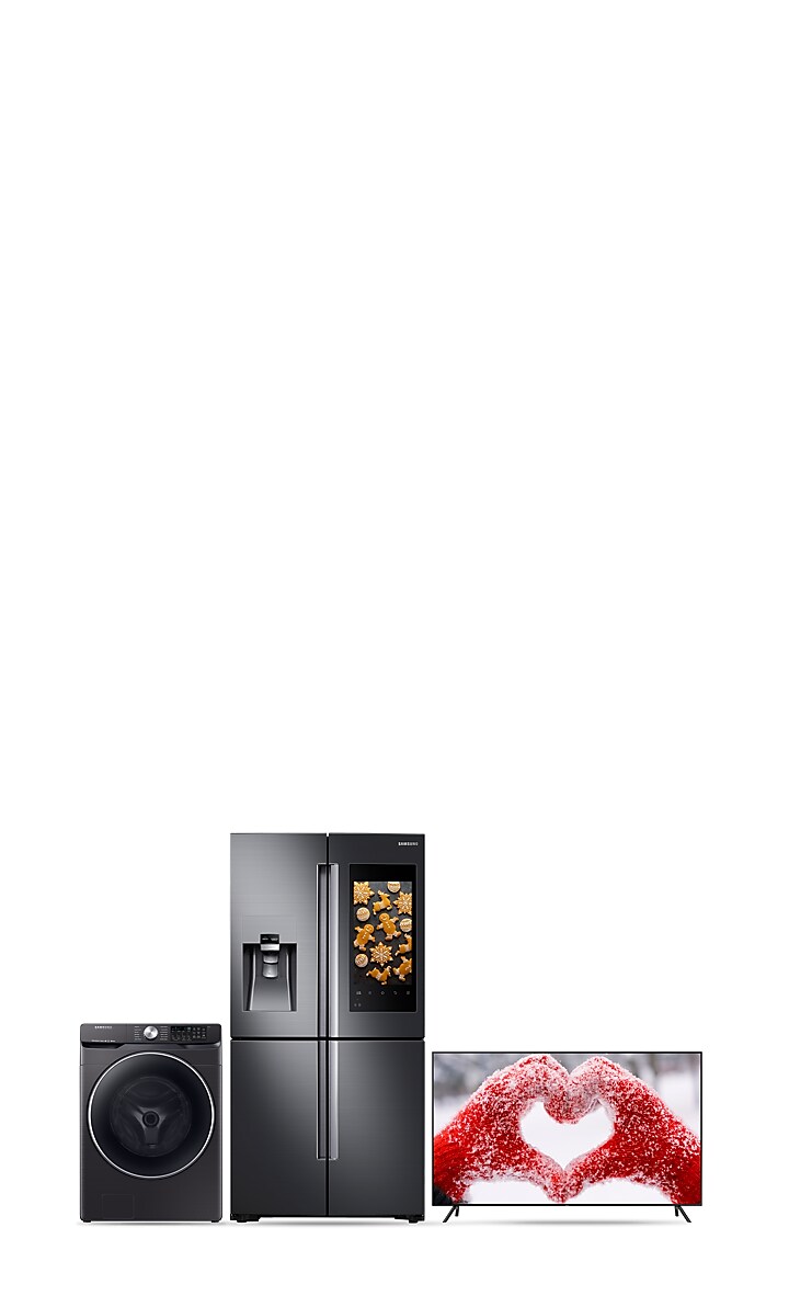 Buy two or more appliances, get $200 in Samsung credit. Buy two or more appliances, get $200 in Samsung credit.
