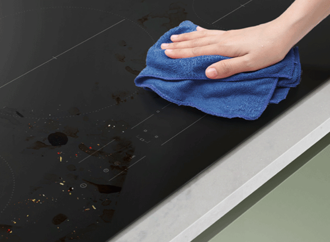 Easy to Clean Easy Clean Glass Induction Cooktop Surface
