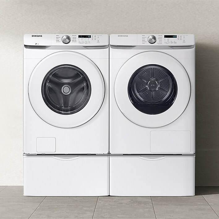Samsung Ventless Washer and Dryer Set with Pedestal Samsung Ventless Washer and Dryer Set with Pedestal