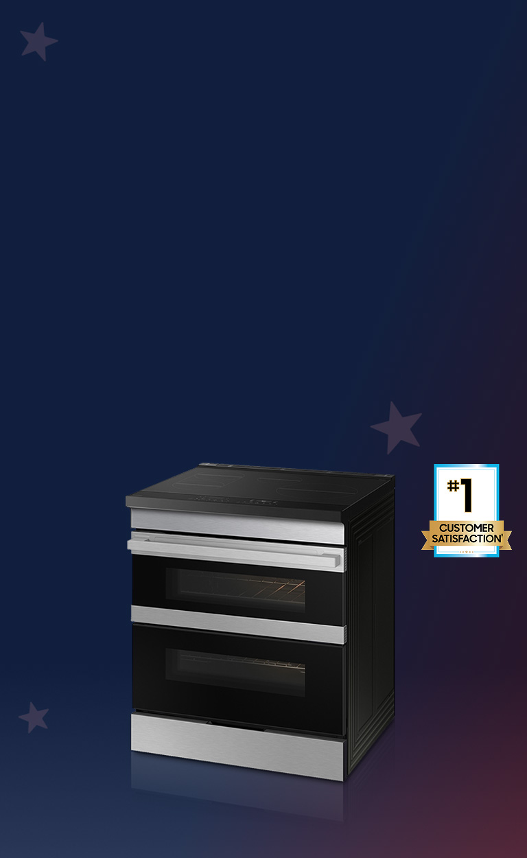 Save $800+ on Bespoke Smart Slide-In Induction Range Save $800+ on Bespoke Smart Slide-In Induction Range