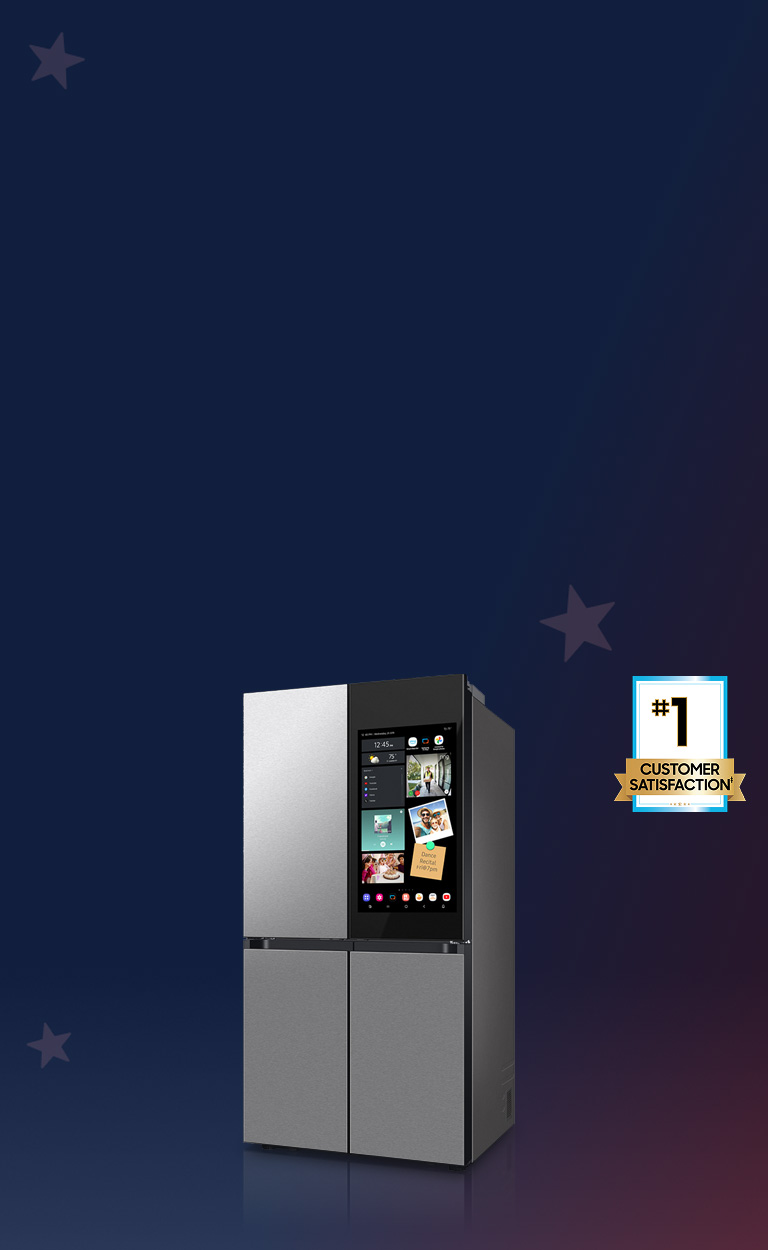 Save $1,700+ on Bespoke refrigerator with AI Family Hub™+ Save $1,700+ on Bespoke refrigerator with AI Family Hub™+