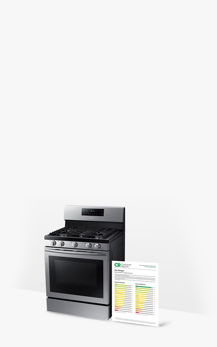 Gas ranges designed for satisfaction Gas ranges designed for satisfaction