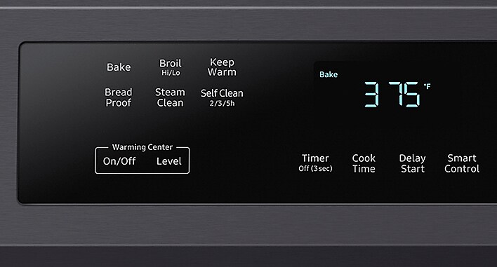 Cooking simplified with easy preset buttons Cooking simplified with easy preset buttons