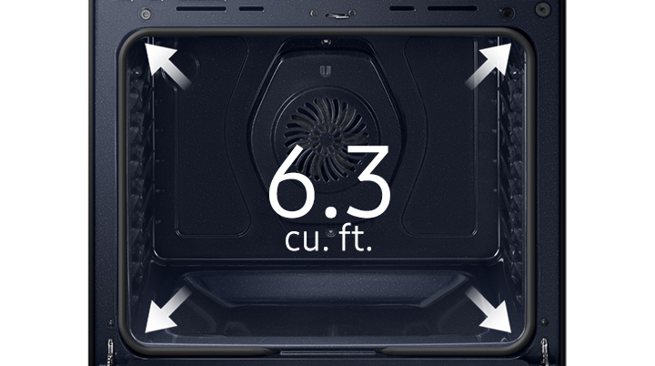 Large Oven Capacity Large Oven Capacity