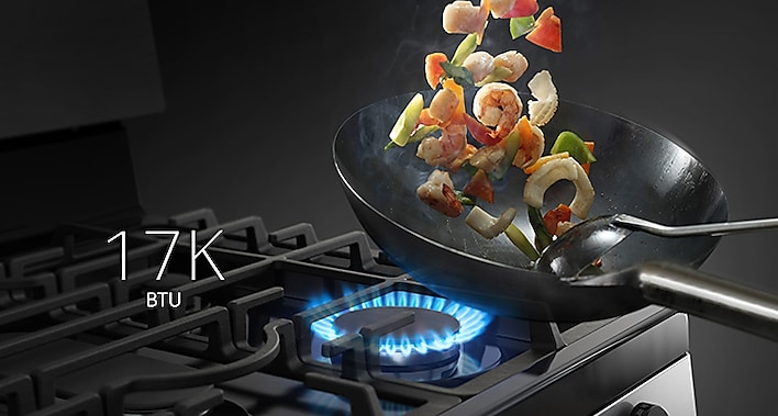 17K BTU burner 17K BTU burner