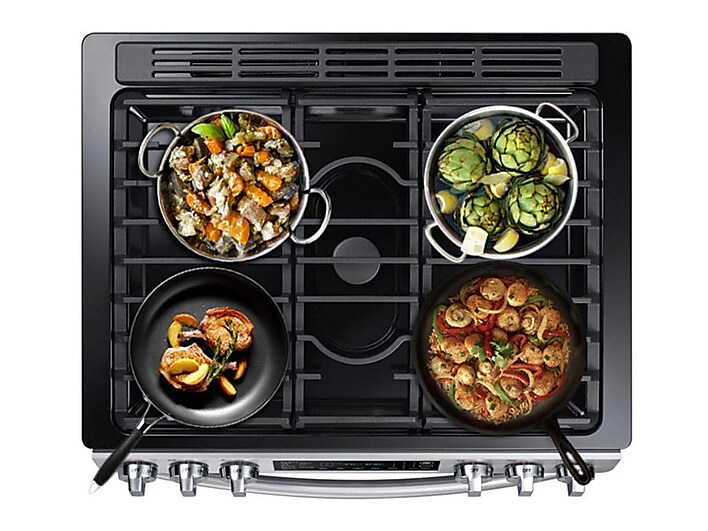 5 Gas Cooktop Burners