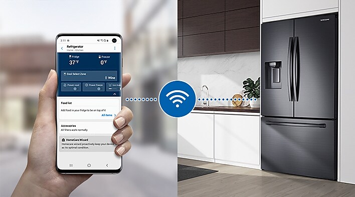 Wi-Fi and Bixby Enabled Wi-Fi and Bixby Enabled