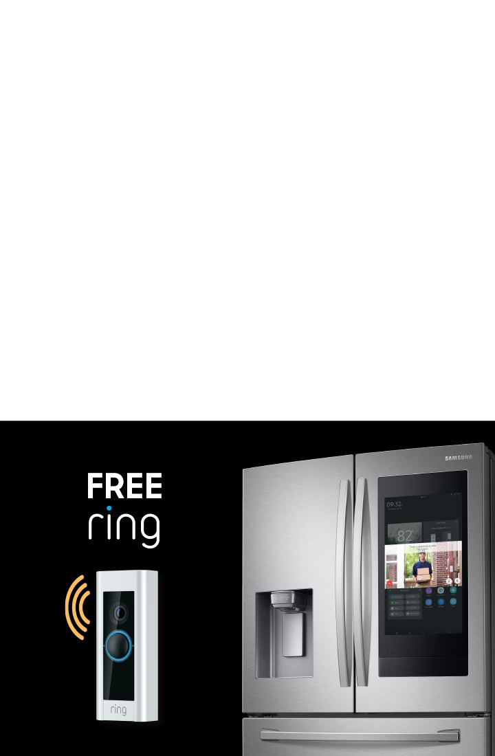 "Ring!" See who's at the door from your Family Hub? ”Ring!” See who's at the door from your Family Hub?