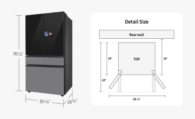 Counter depth Counter depth