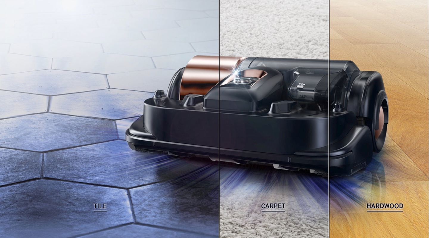 Powerful robotic suction Powerful robotic suction