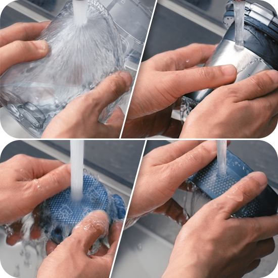 Jet™ 85 Washable dustbin and filters